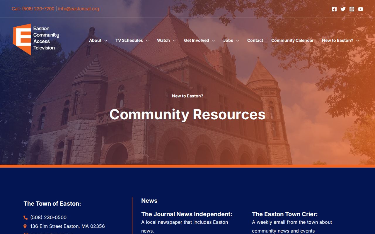 Easton neighbors community organization inventory